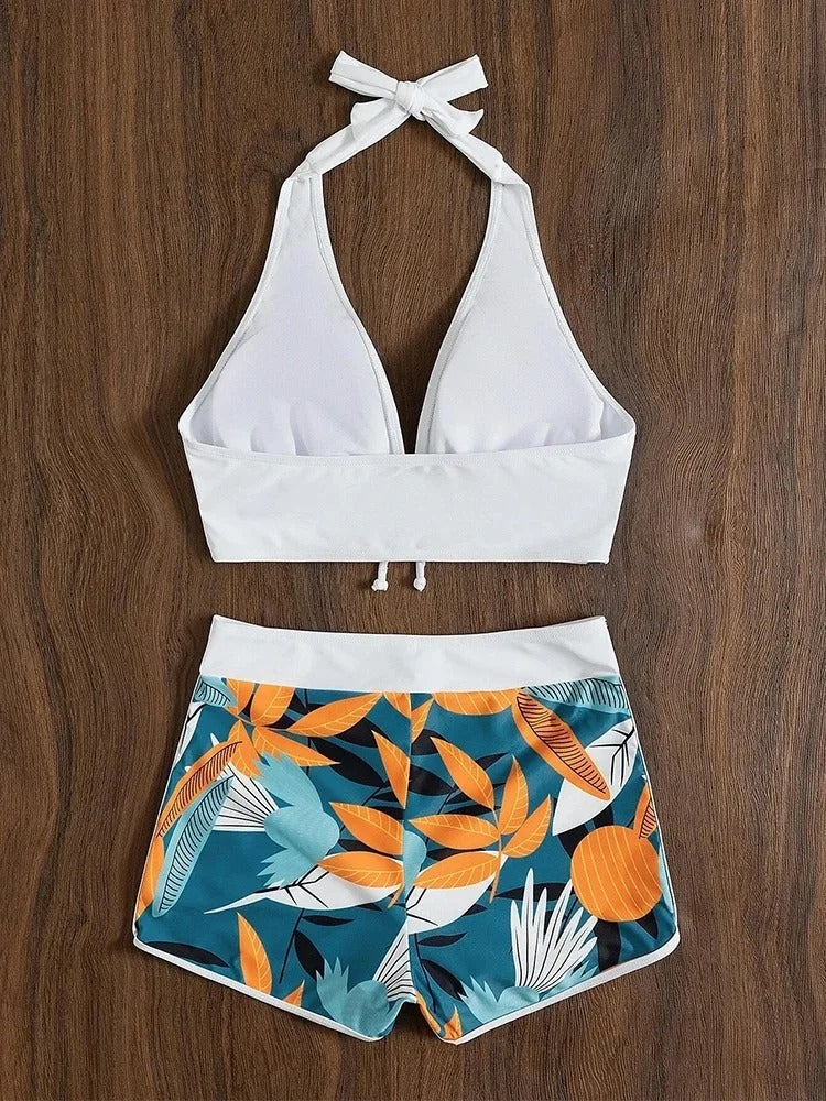 Bikini - Tropical Chic con shorts