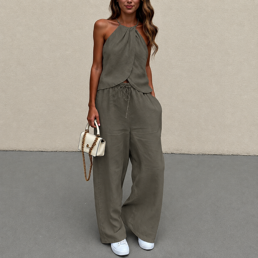 Set 2 Pezzi Halter Streetwear Estate