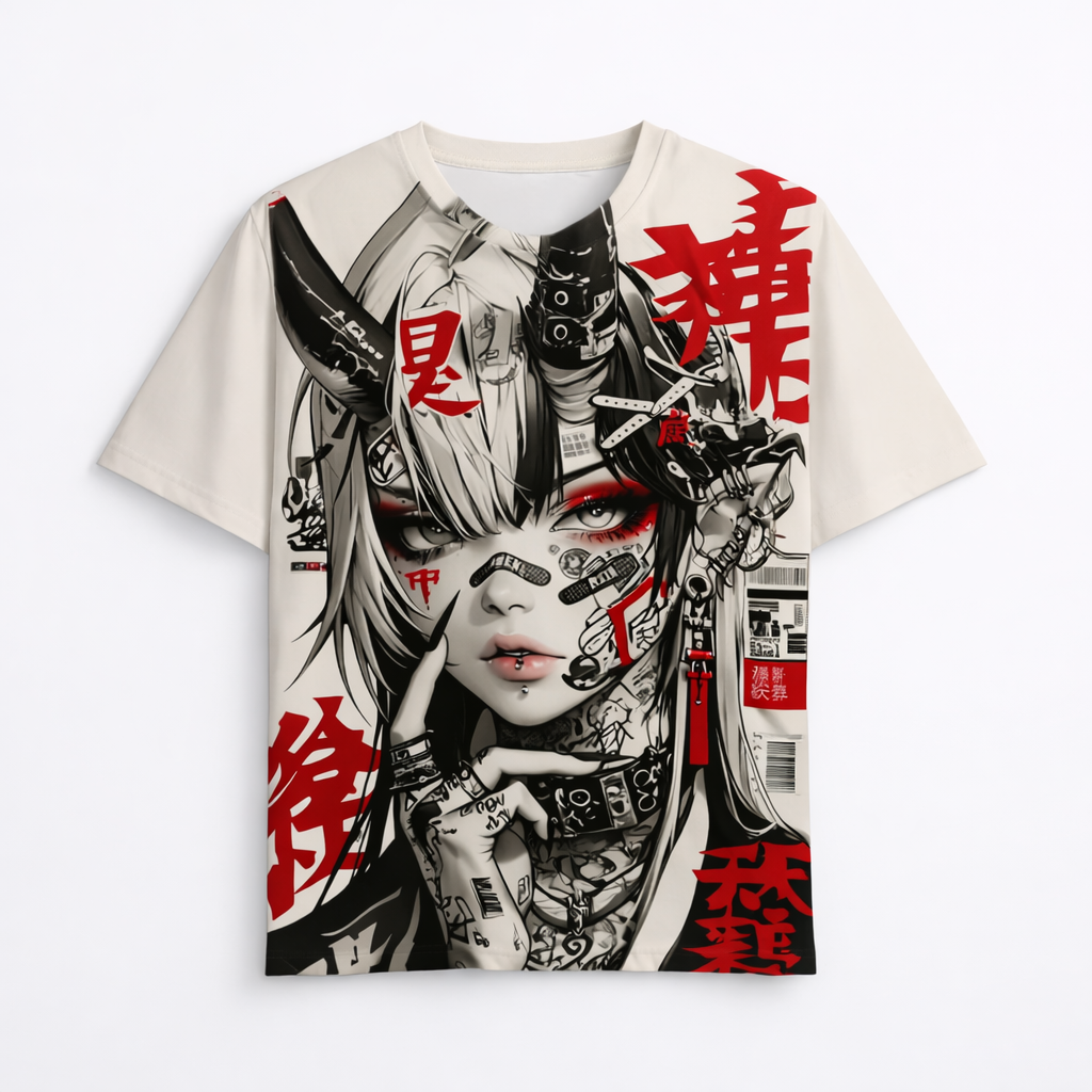 T-Shirt Oni Tokyo™ - Anime Girls
