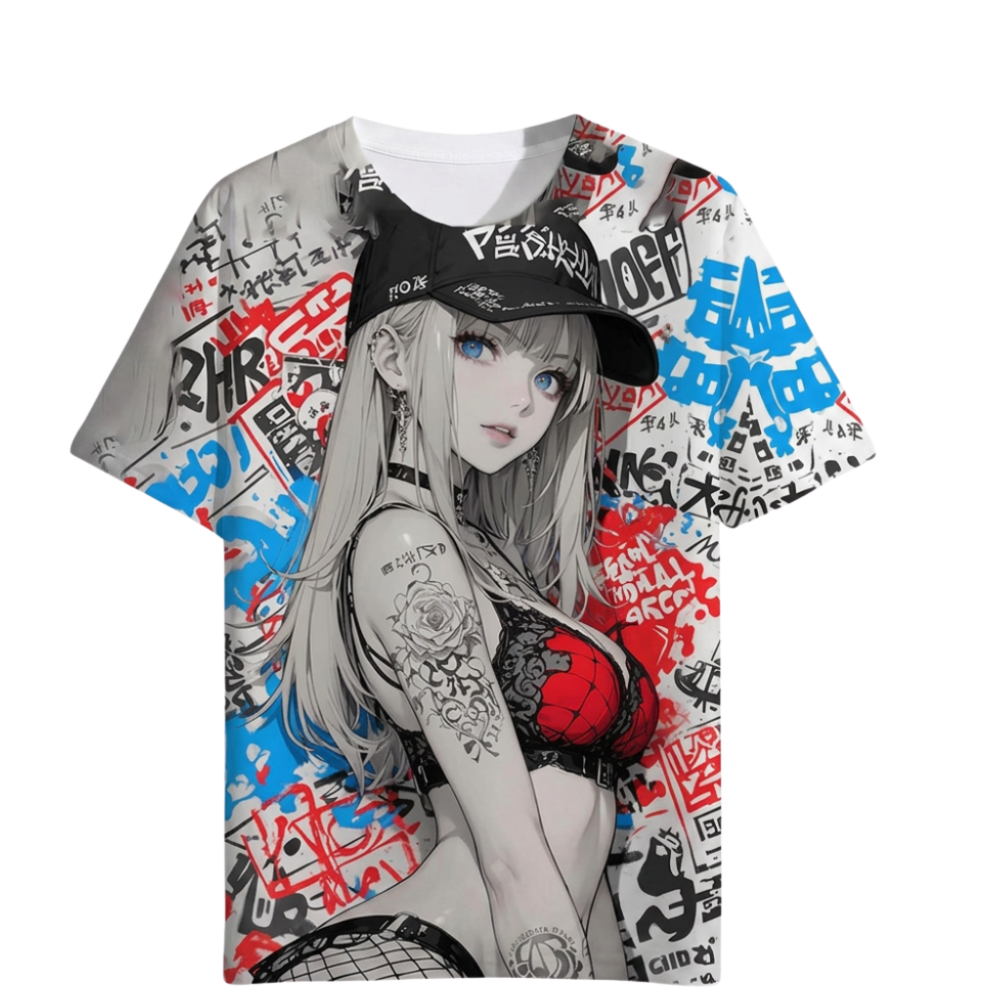T-Shirt Oni Tokyo™ - Anime Girls