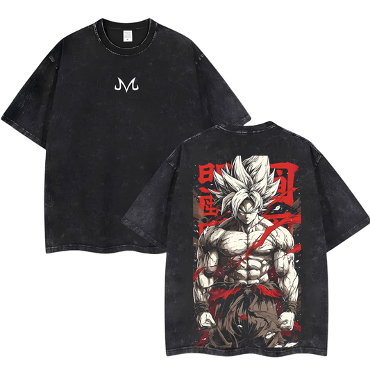 T-Shirt Dragonball - Effetto Lavato