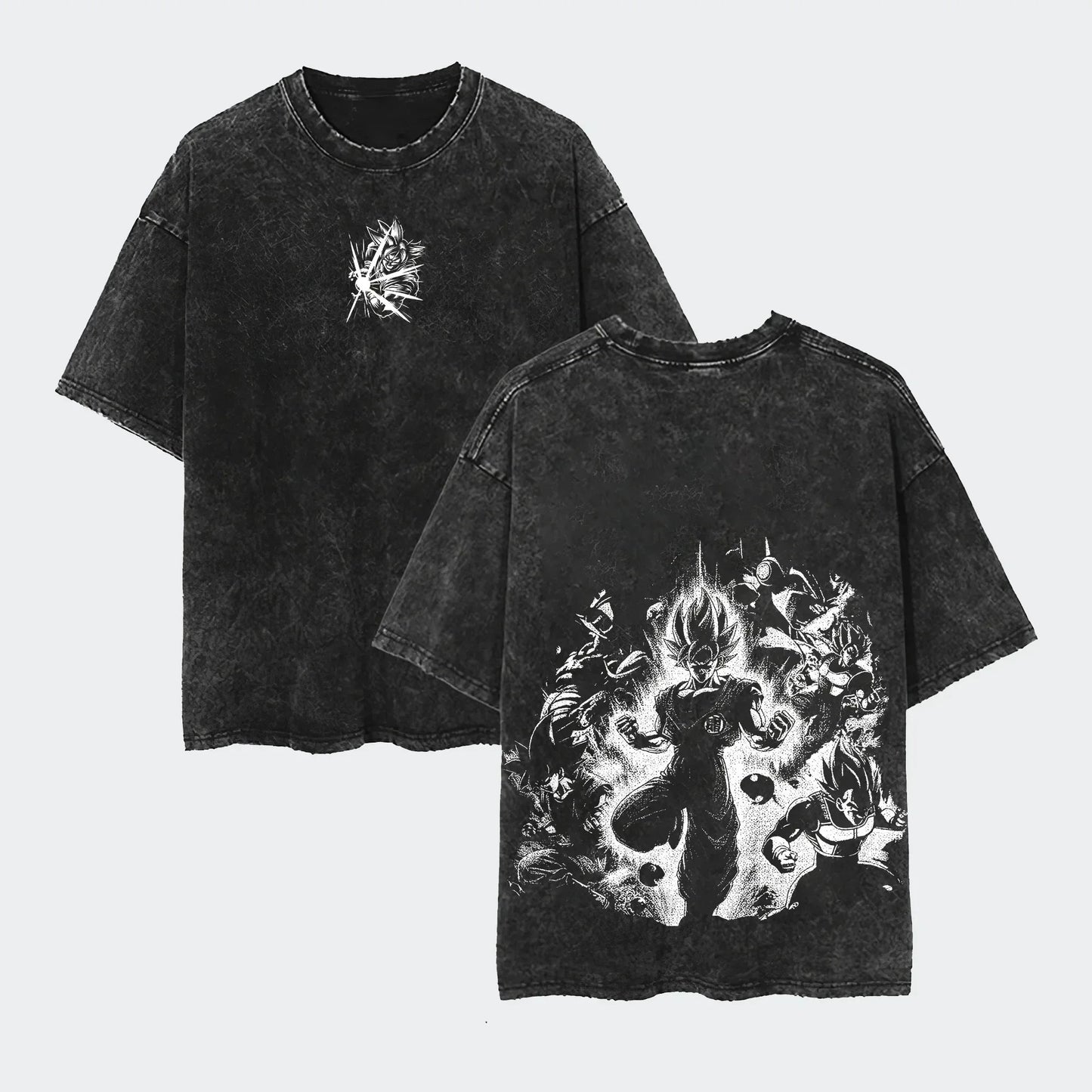 T-Shirt Dragonball - Effetto Lavato