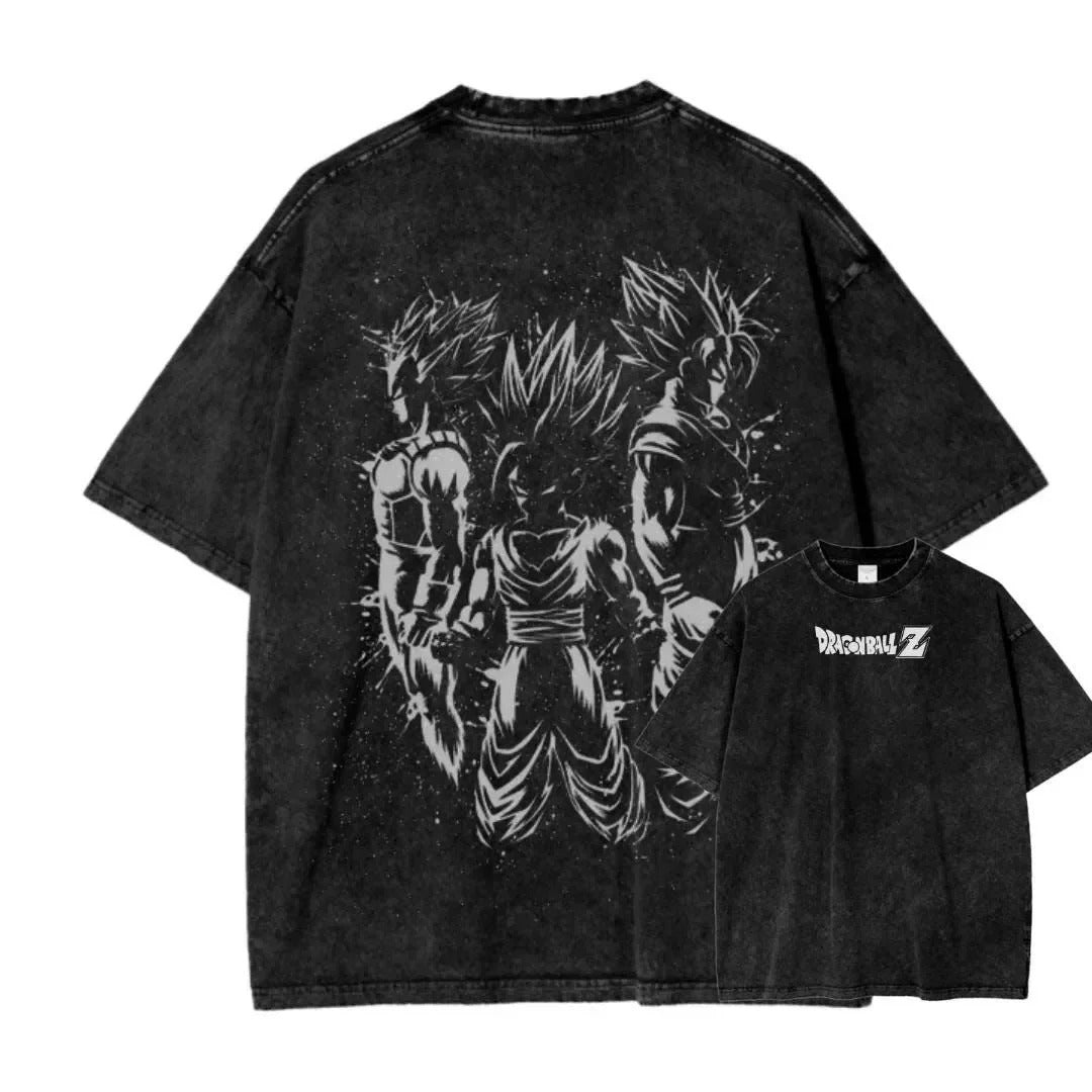 T-Shirt Dragonball - Effetto Lavato