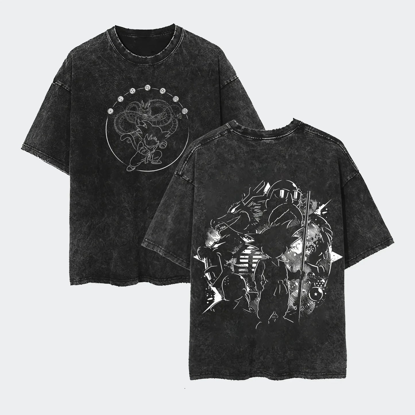 T-Shirt Dragonball - Effetto Lavato