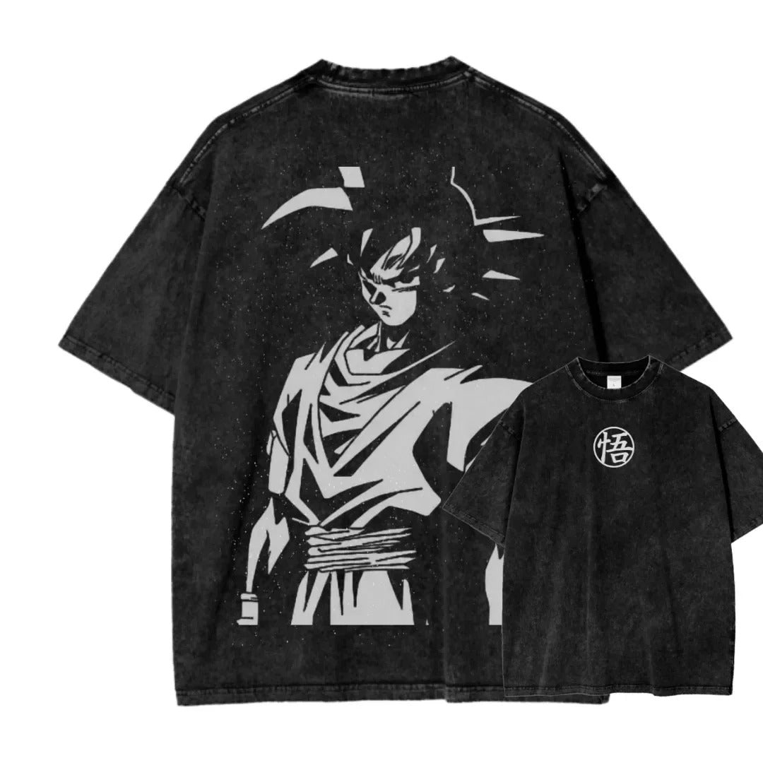 T-Shirt Dragonball - Effetto Lavato