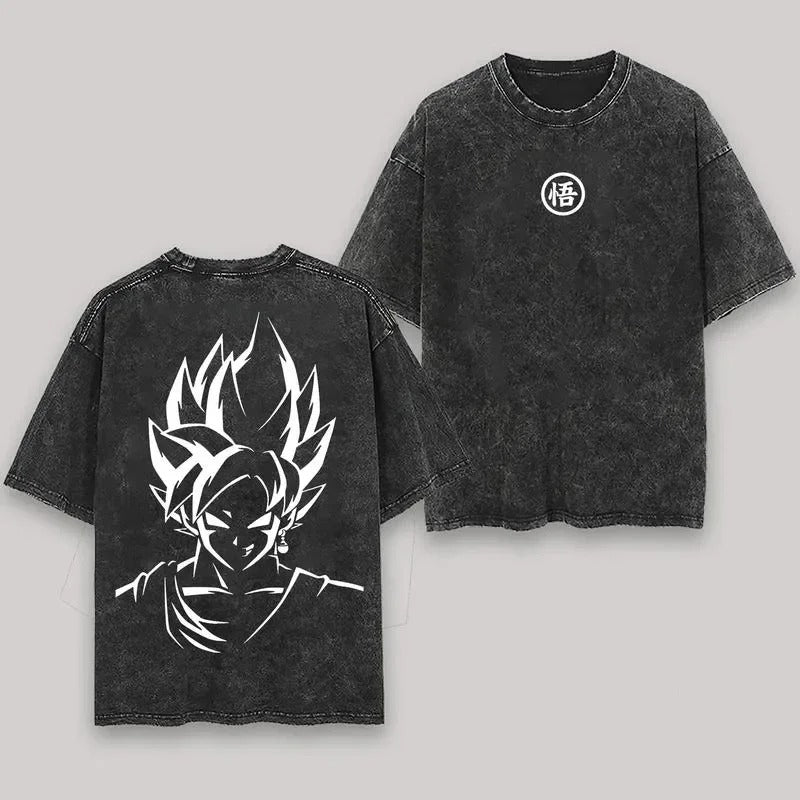 T-Shirt Dragonball - Effetto Lavato