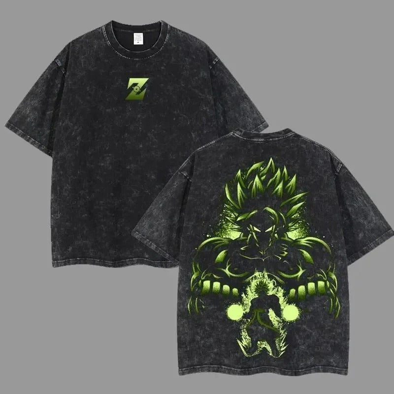 T-Shirt Dragonball - Effetto Lavato