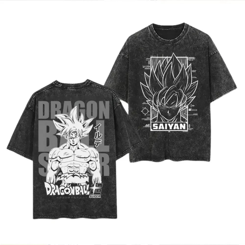 T-Shirt Dragonball - Effetto Lavato