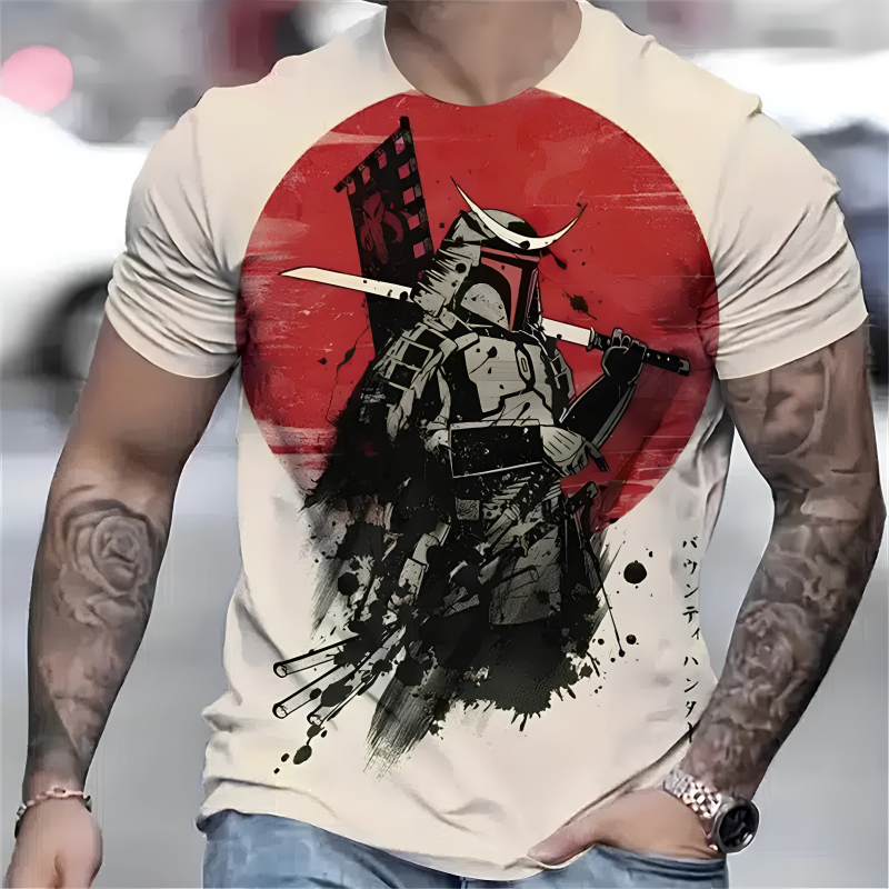 T-Shirt - Harajuku Samurai