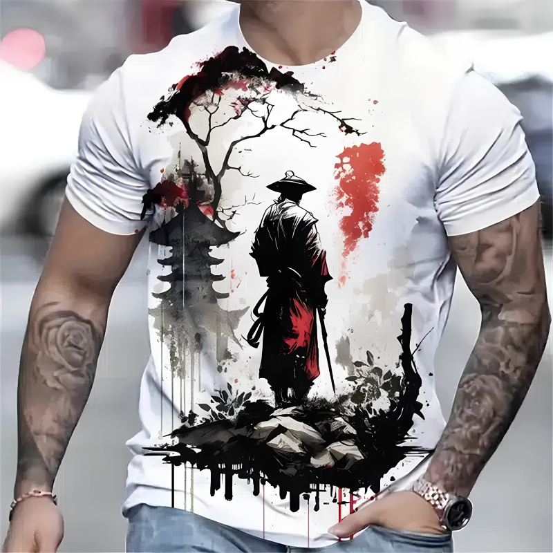 T-Shirt - Harajuku Samurai